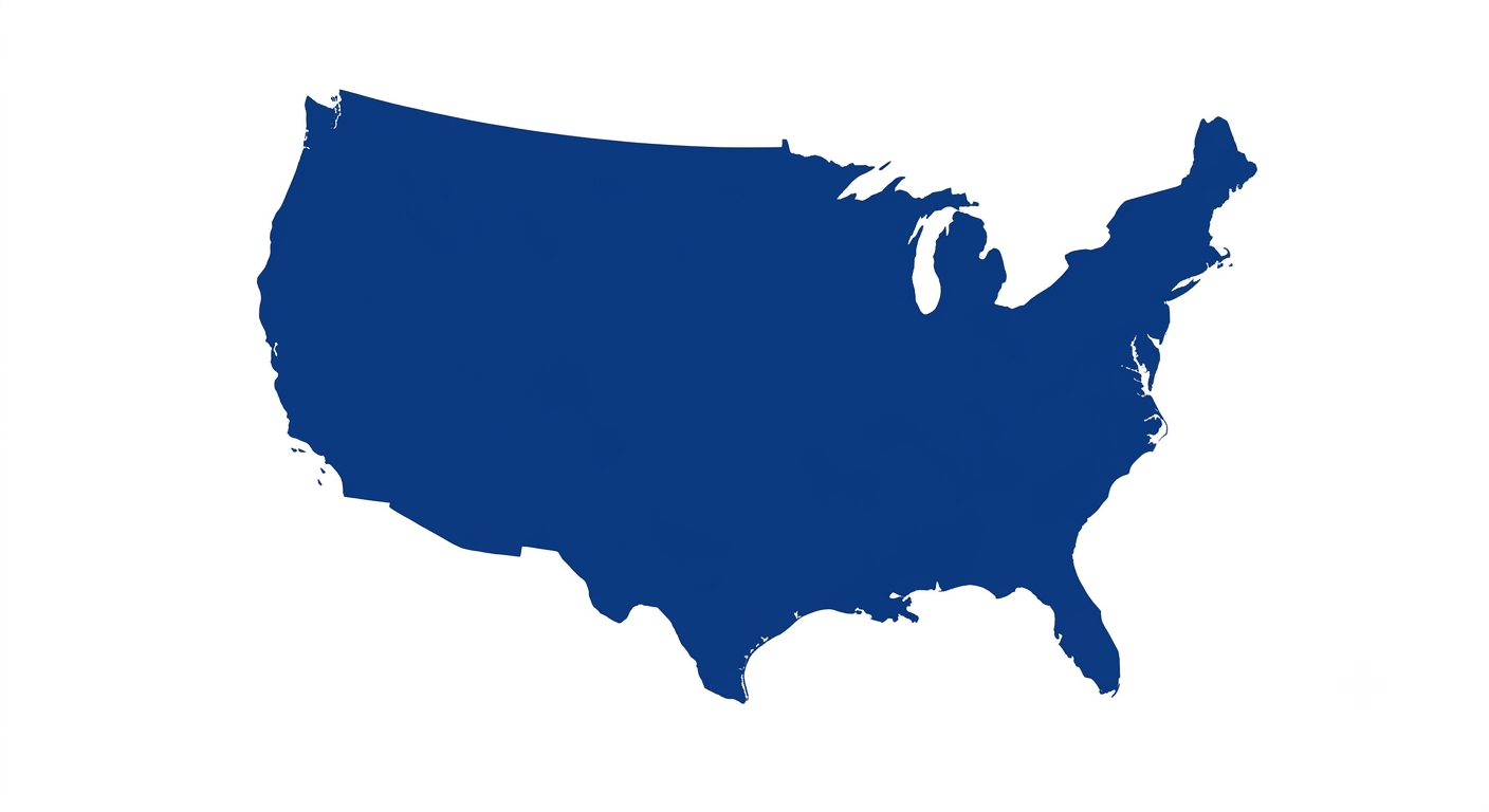 United States Map - Integrasoft Inc. Serving Clients Nationwide